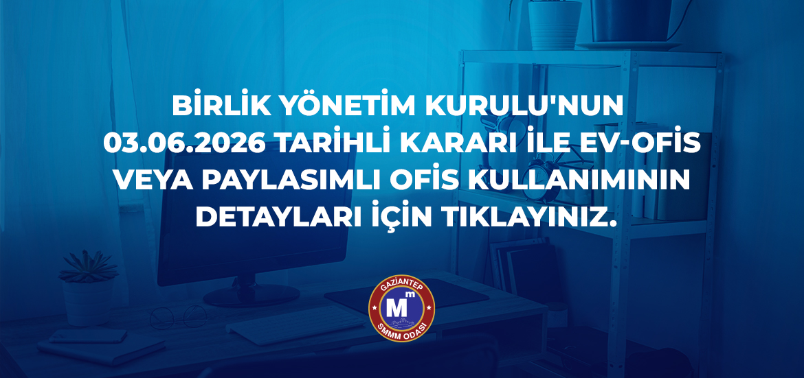 Anasayfa - Gaziantep SMMM Odası